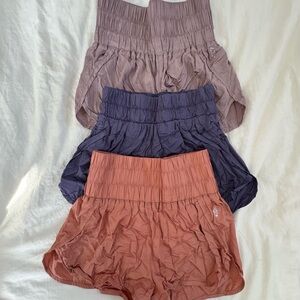 Free People the way home shorts bundle - size m
